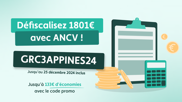 Code promo ANCV 2024 pour les Chèques-Vacances GRC3APPINES24 (-85€) 🏖